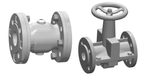 Knife gate valves and Pinch valve