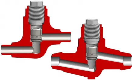 Piston check valve A30