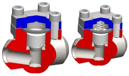 Forged check valves Z15, Z16