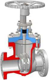 Cast gate valve S38